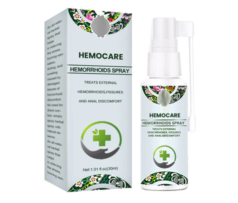 Hemocare™ Spray Anti-Hémorroïdes à Base de Plantes