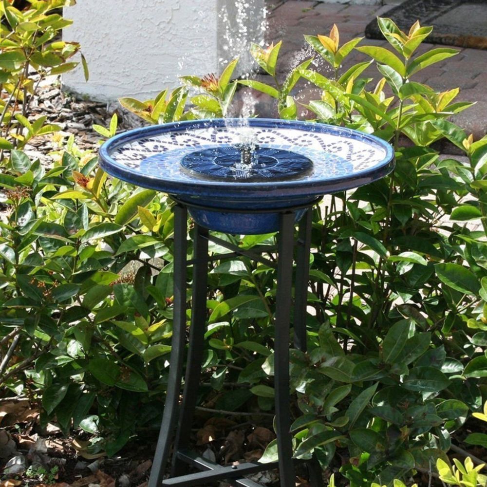 Fontaine solaire pour oiseaux