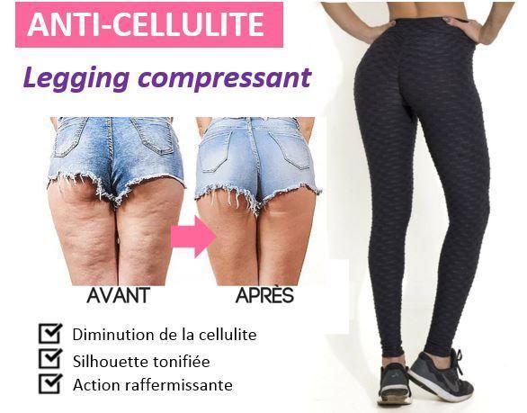 Legging Anti-cellulite Gainant  Pour une peau lisse et ferme – Super  Pratique Shop