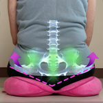 Coussin orthopédique fessier | garder vos hanches bien alignées