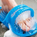 Nettoyant de pied de douche | La brosse sandale de douche | Exfoliant de pieds